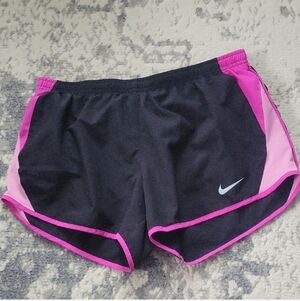 Nike Women's Athletic Shorts in Black and Pink